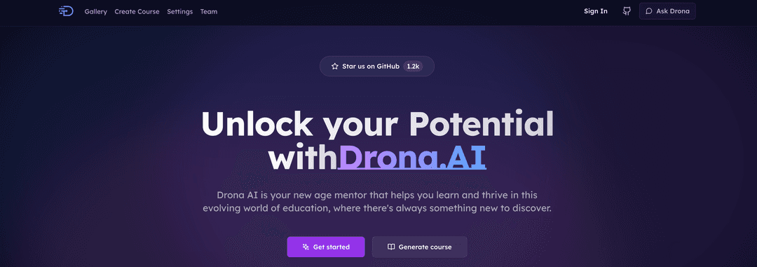project banner